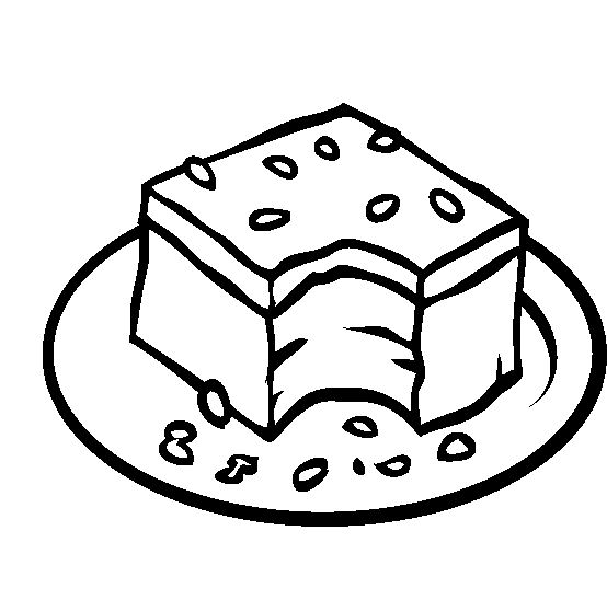 554x548 Chocolate Chip Cookies That Are Shaped Like A Box Coloring Pages