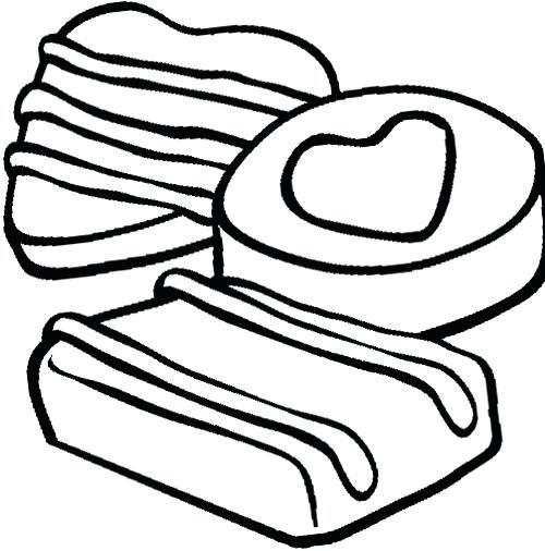 500x506 Cookies Coloring Pages Chocolate Chip Cookie Coloring Page Girl