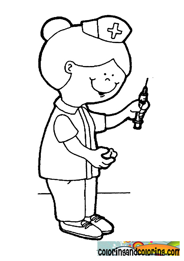 595x842 Nurse Precious Moments Coloring Pages Fairy Page