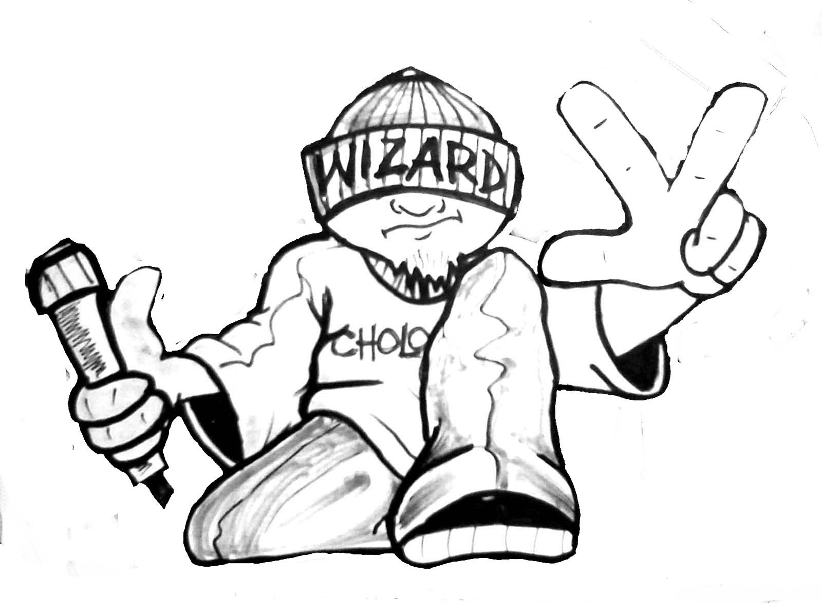 1600x1200 Wizard Draw Graffiti Draw Graffiti Characters Wizard Drawing