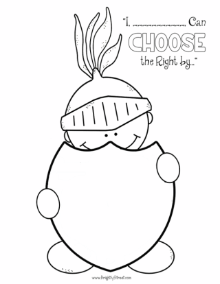 320x414 Lds Primary Choose The Right Sharing Time Helps Free Coloring