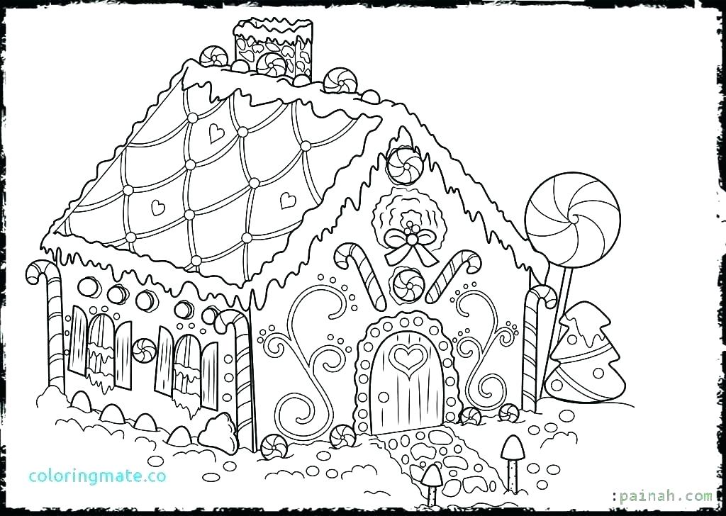 1024x728 Coloring Pages Of A House House Coloring Pages House Coloring