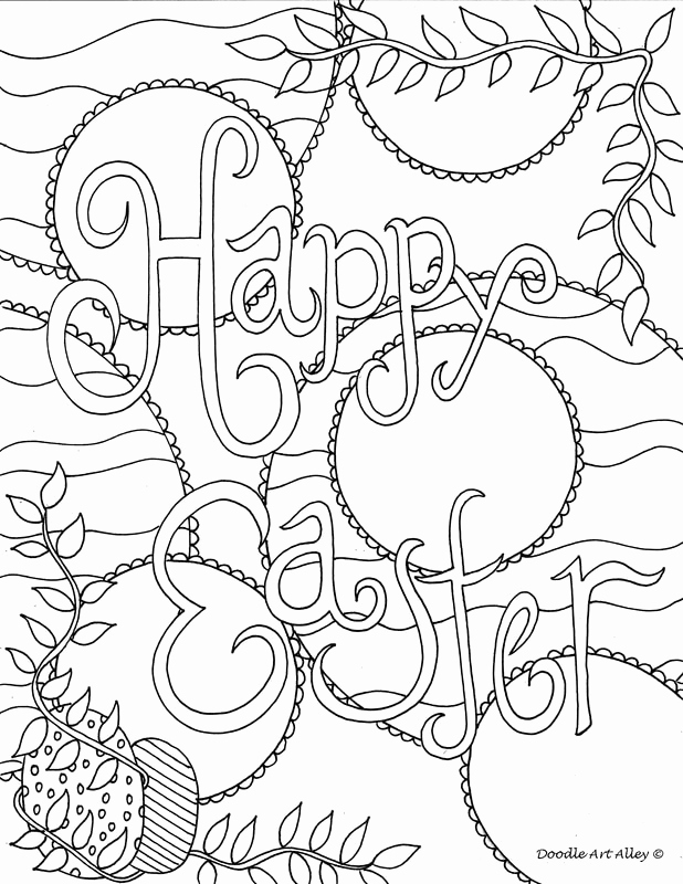 618x800 Easter Coloring Pages Doodle Art Alley Coloring Pages Household