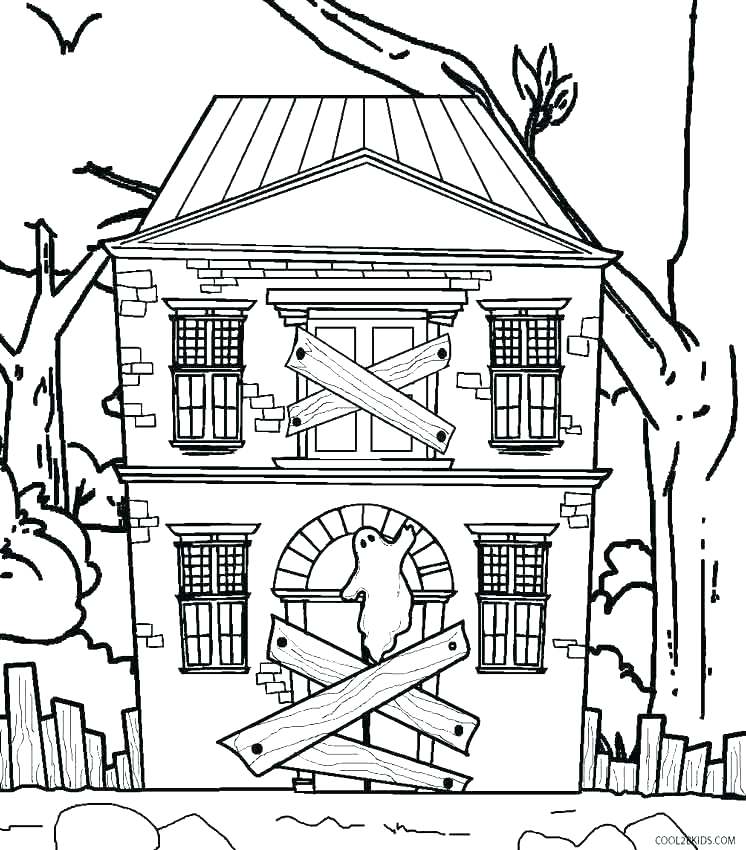 746x850 Free Printable House Coloring Pages For Kids House Coloring Pages