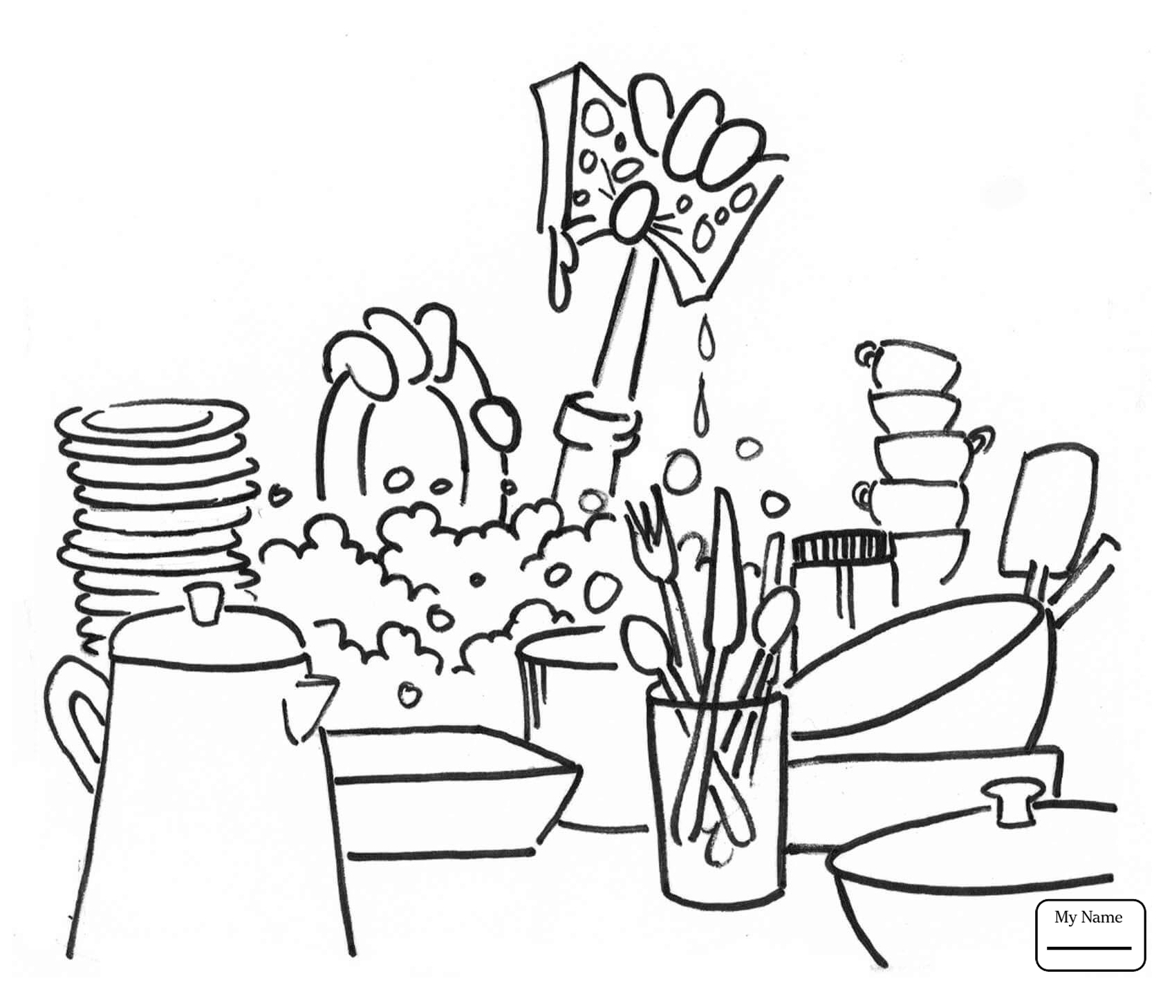 1682x1428 Kids Doing Chores Coloring Pages Download Coloring For Kids 2018