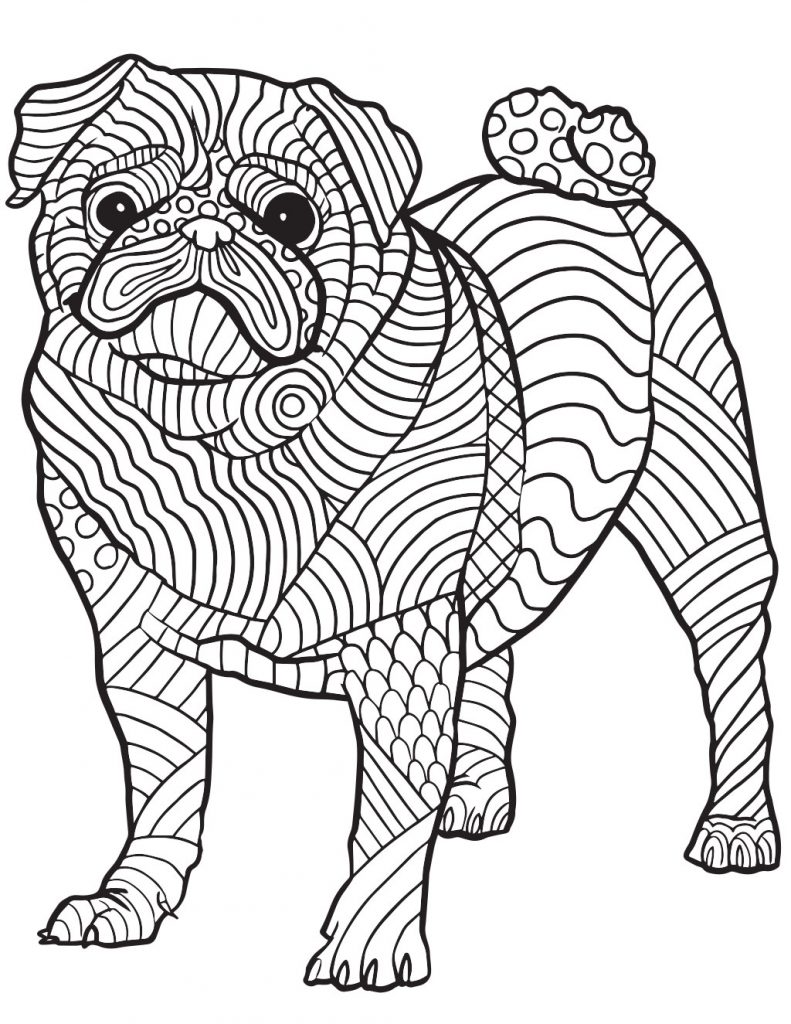 791x1024 Chinese New Year Year Of The Dog Printable Coloring Pages