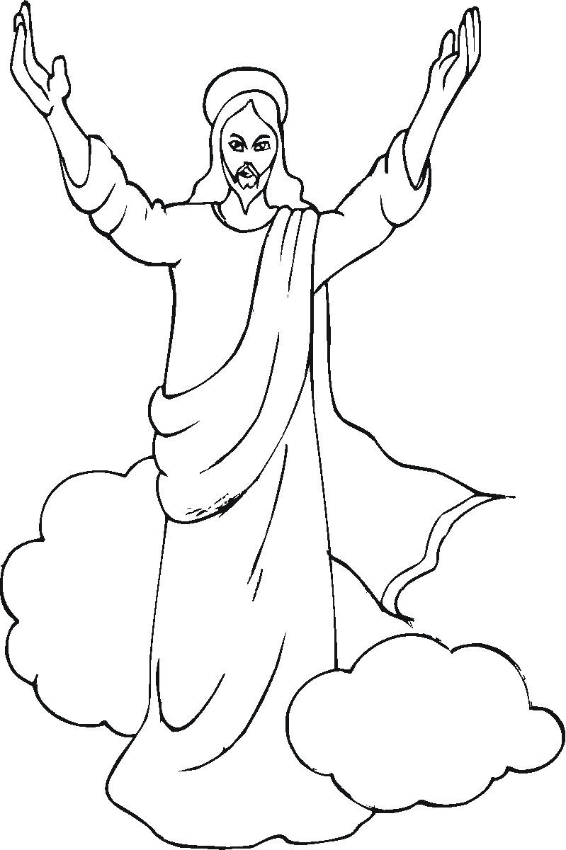 799x1200 Free Printable Jesus Coloring Pages For Kids