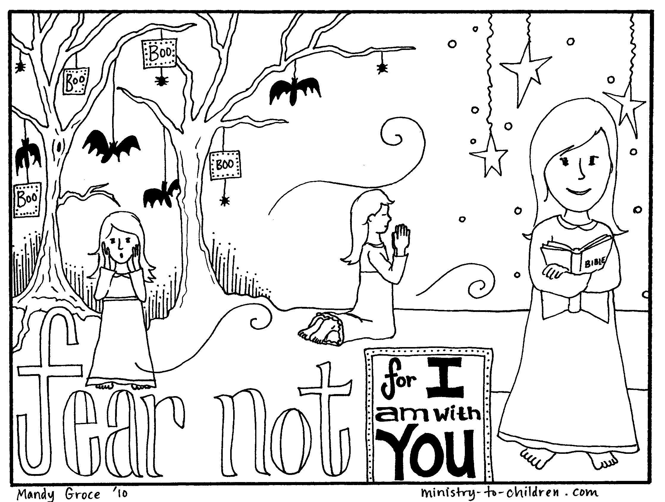 2236x1688 Christian Halloween Coloring Pages