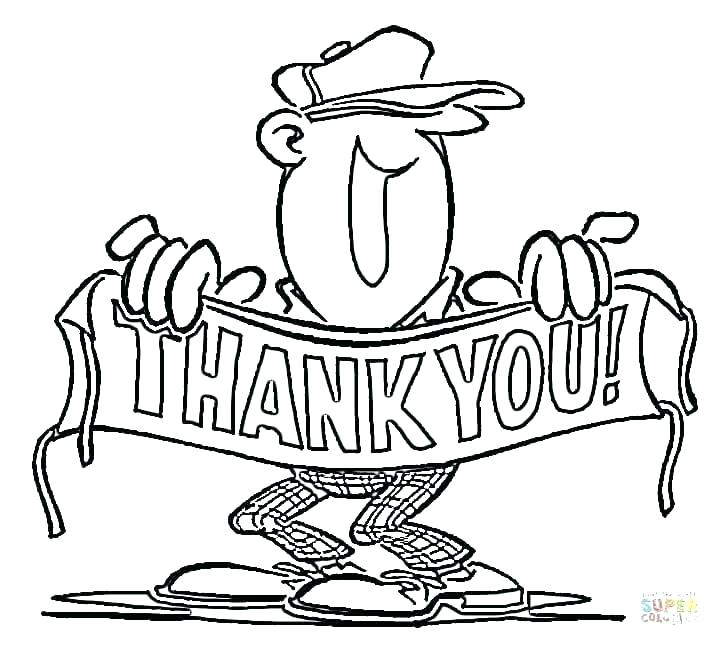 720x646 Coloring Pages Thanksgiving Christian Click The Thank You Page