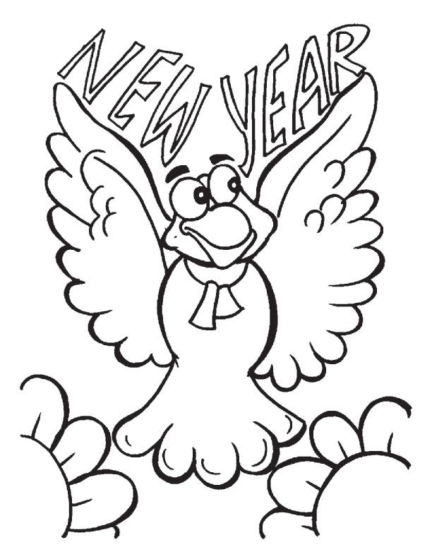 612x792 23 Best New Years Images On Coloring Pages, Coloring