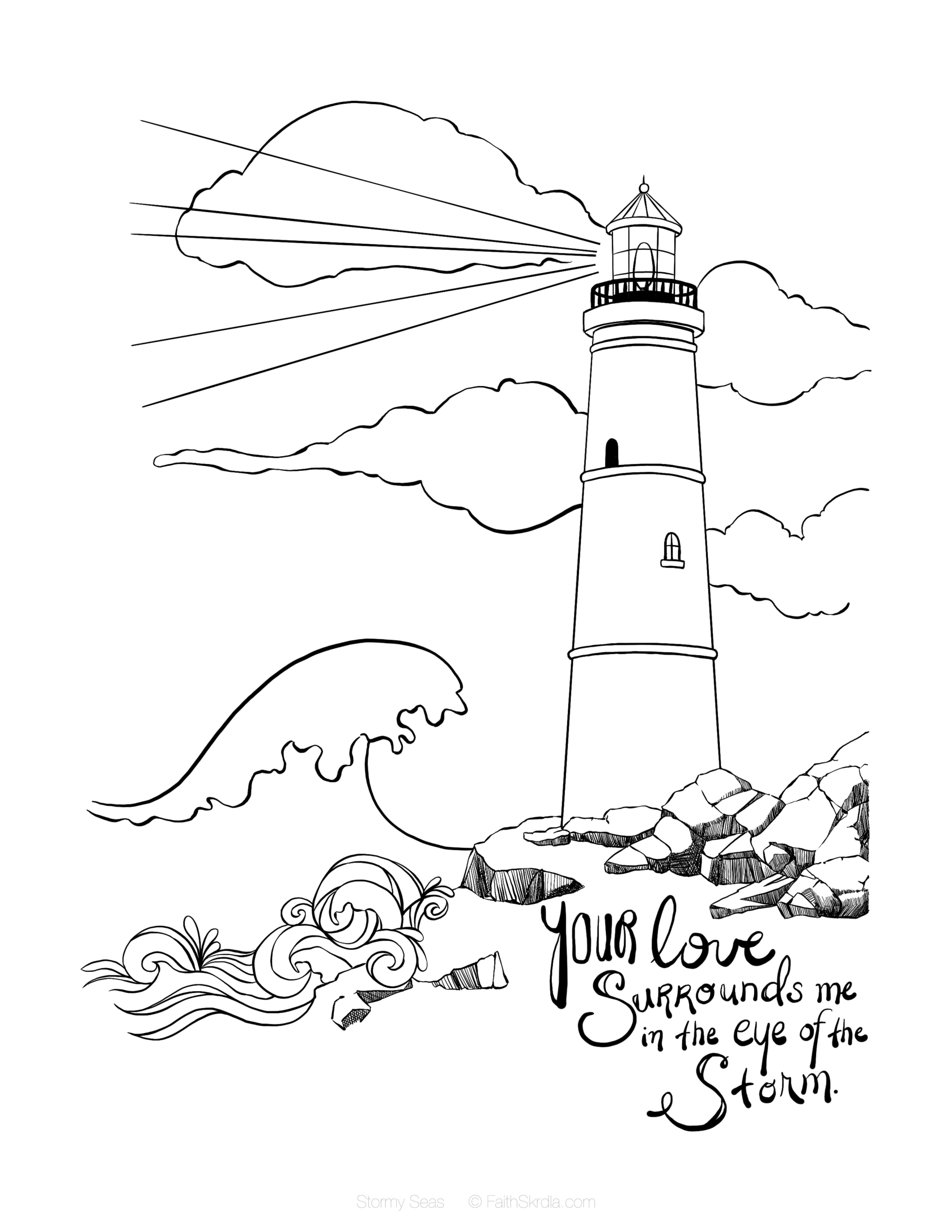1680x2174 Even In Stormy Seas, Your Love Surrounds Me. Romans 828