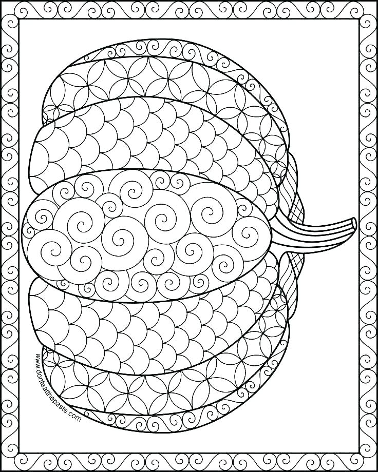 736x920 Pumpkin Coloring Pages To Print Printable Pumpkin Coloring Page