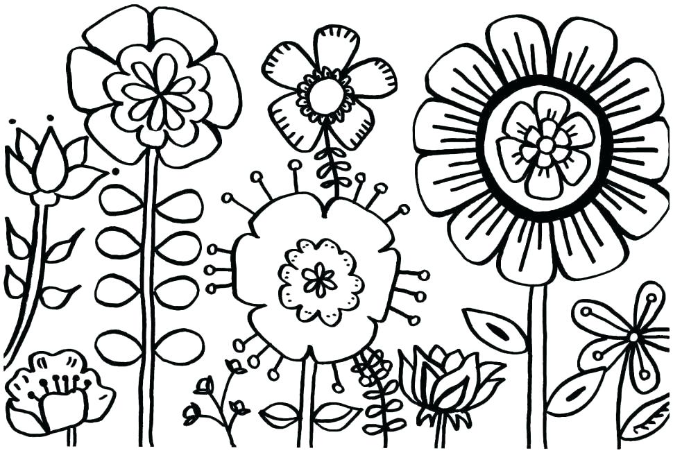 970x653 Free Spring Coloring Pages Spring Coloring Sheets Free Printable