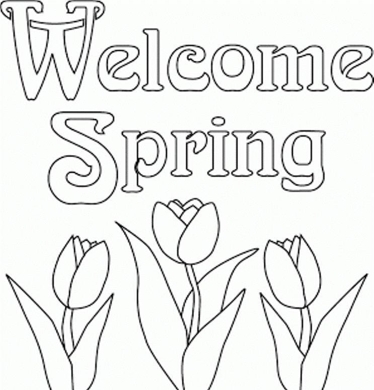 743x776 Things To Print And Color Spring Color Pictures314606 Christian