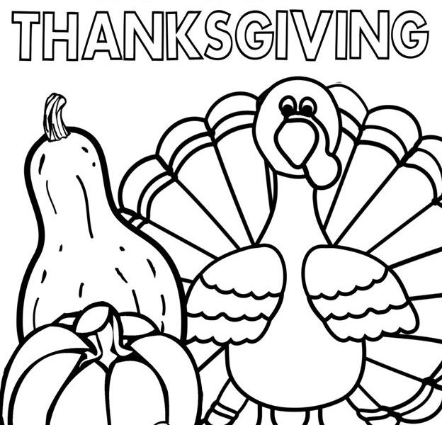624x600 Free Christian Thanksgiving Coloring Pages Happy Thanksgiving 2