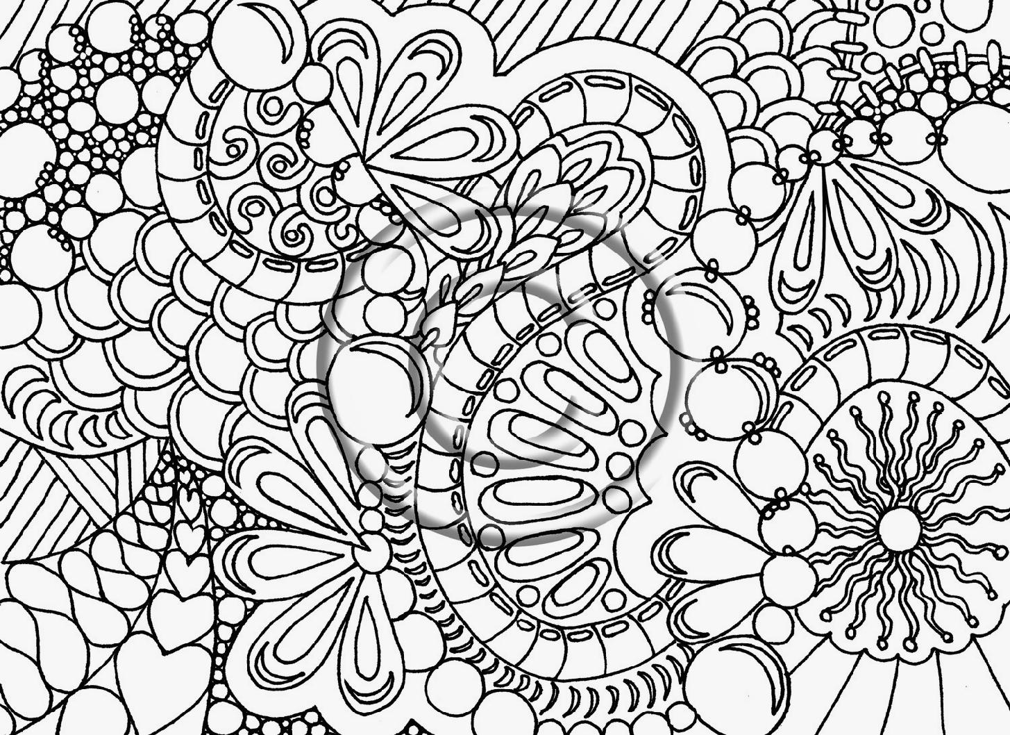 1455x1058 Free Printable Advanced Christmas Coloring Pages