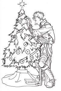 Christmas Around The World Coloring Pages
