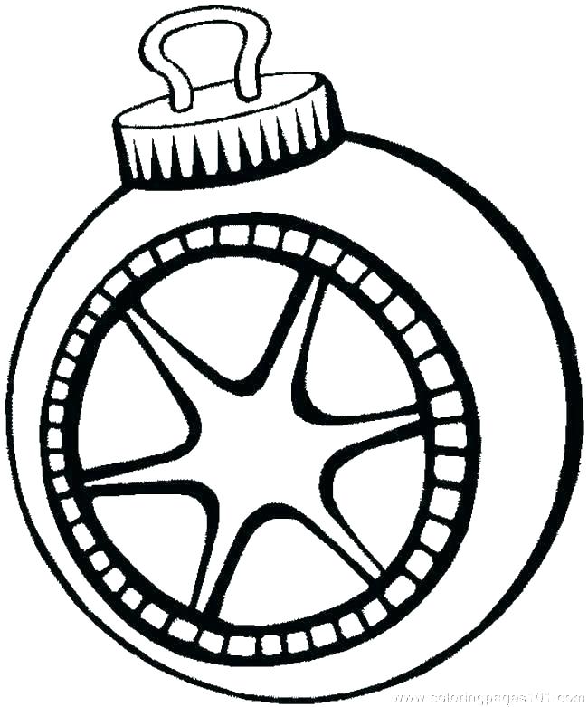 650x781 Printable Coloring Pages Christmas Ornaments