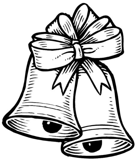463x540 Christmas Bells Coloring Pages Part 6