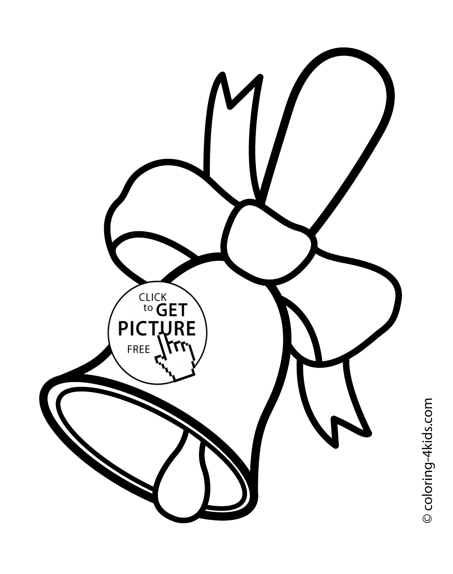 1483x1876 Christmas Bell Coloring Pages Leversetdujourfo Collection