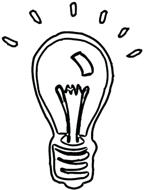 600x787 Christmas Bulb Coloring Page Light Bulb Coloring Pages Free