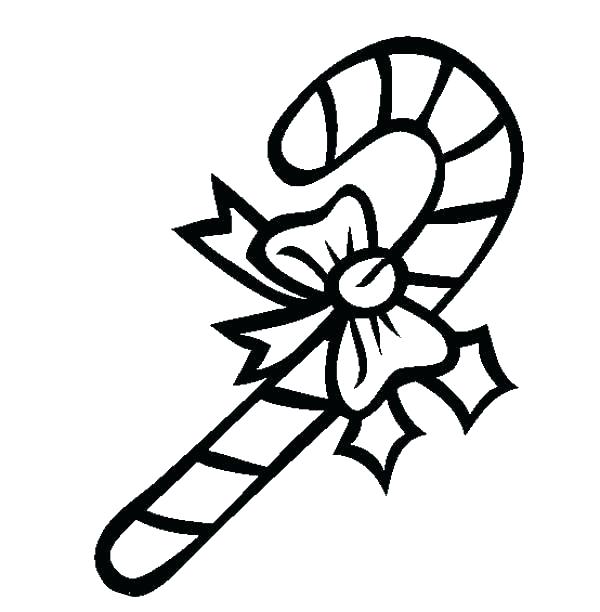 600x612 Christmas Candy Coloring Pages Candy Coloring Pages Colouring