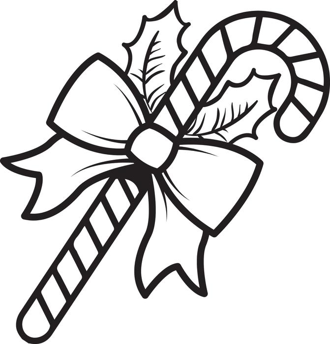 671x700 Christmas Candy Cane Coloring Pages Free Printable Candy Cane
