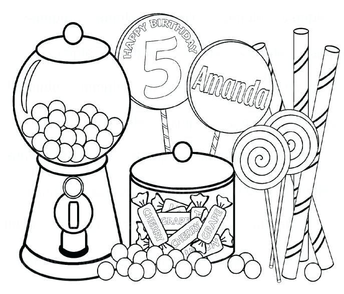 687x586 Candy Coloring Pages Medium Size Of Coloring Candy Coloring Pages