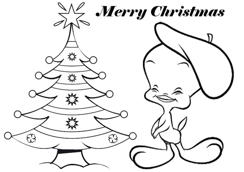 850x600 Christmas Card Printable Coloring Pages Merry Christmas Amp Happy