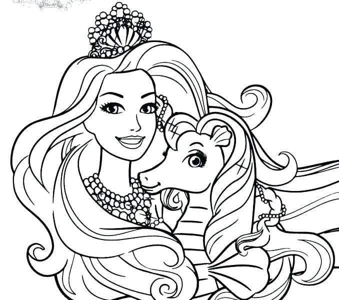 678x600 Barbie Christmas Carol Coloring Pages Free Printable Coloring