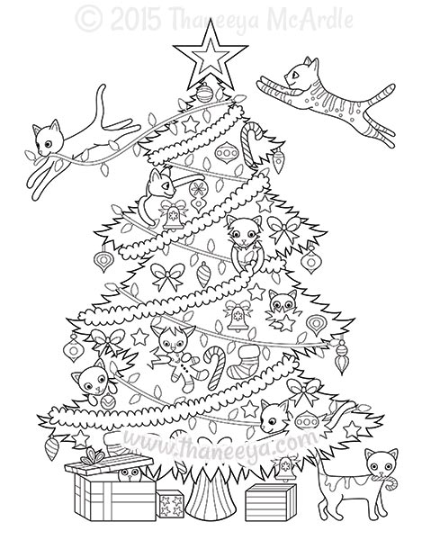 469x600 Christmas Coloring Book By Thaneeya Mcardle