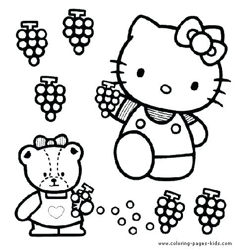 476x503 Hello Kitty Christmas Coloring Pages Imprimir En Letra Gratis