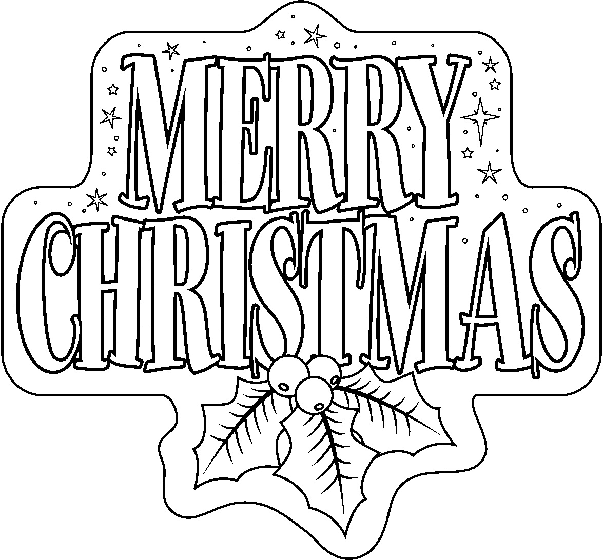 1175x1092 Christmas Coloring Pages