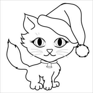 300x300 Free Free Cat Clip Art Image 0515 0912 1801 4020 Christmas Clipart