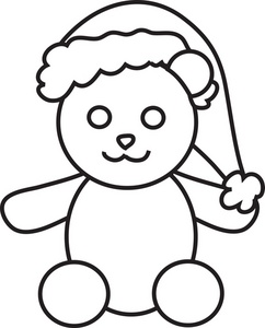 242x300 Free Teddy Bear Clipart Image