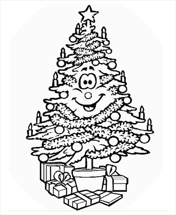 Christmas Coloring Pages Christmas Tree