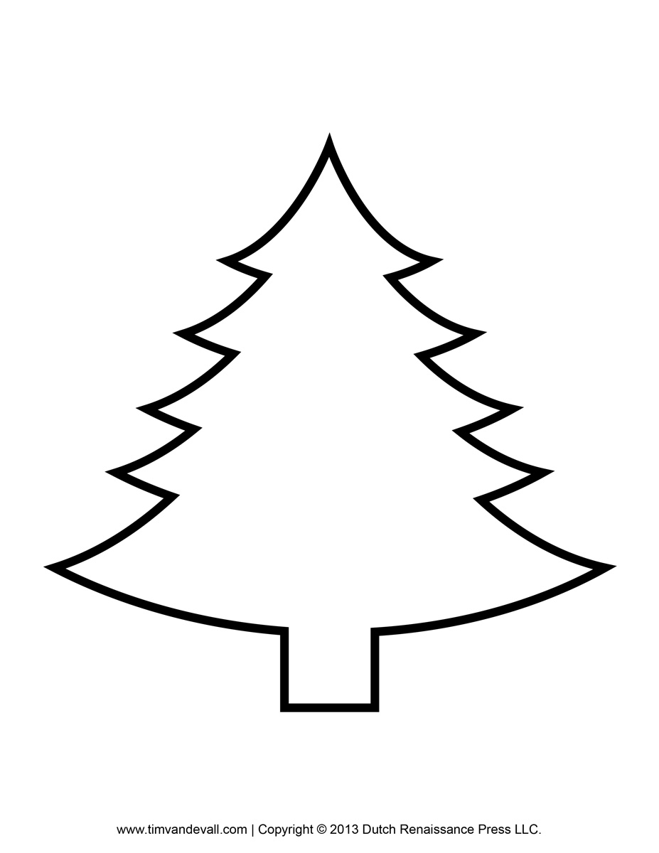 927x1200 Christmas Trees Printables