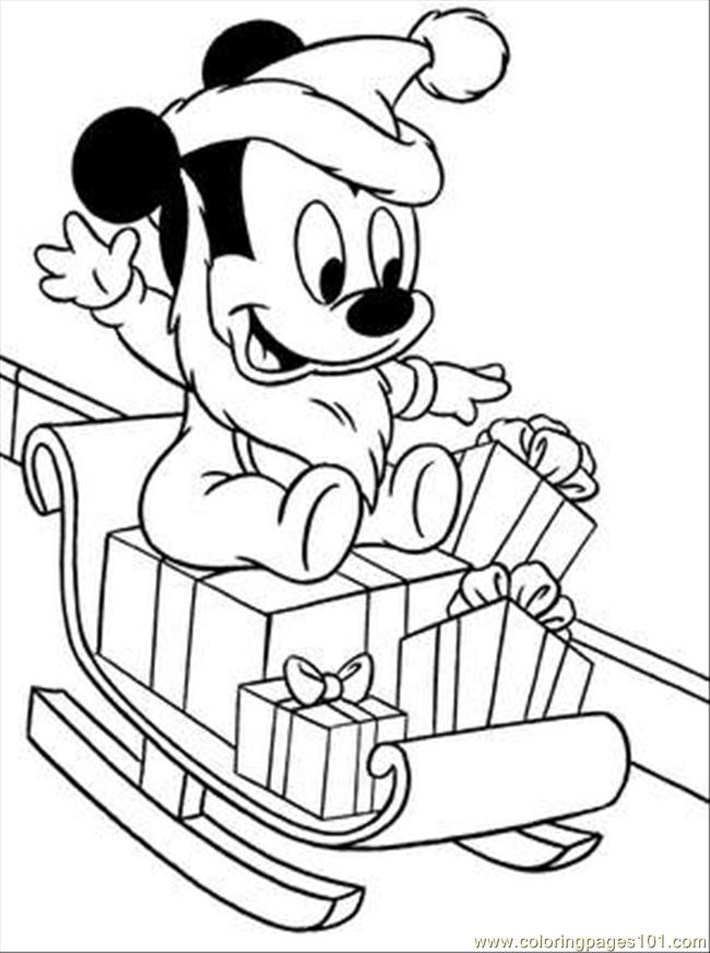 650x872 Disney Christmas Coloring Pages Free 5466 Cartoons, Celebrations