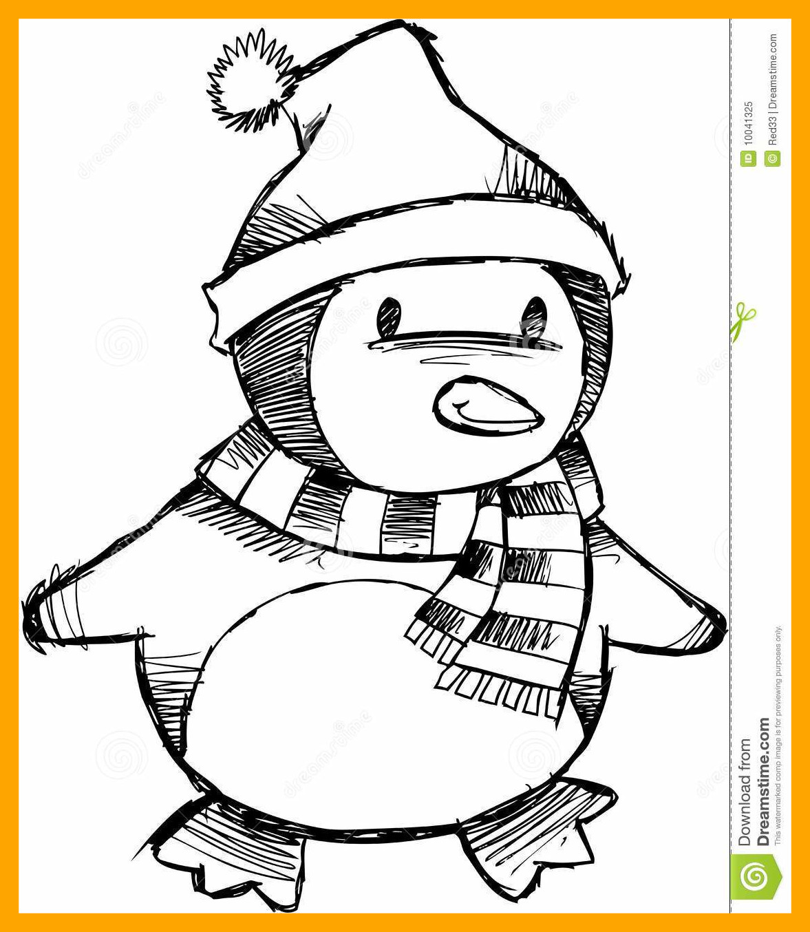 1177x1354 Awesome Christmas Penguin Coloring Pages Clipart Panda Of Activity