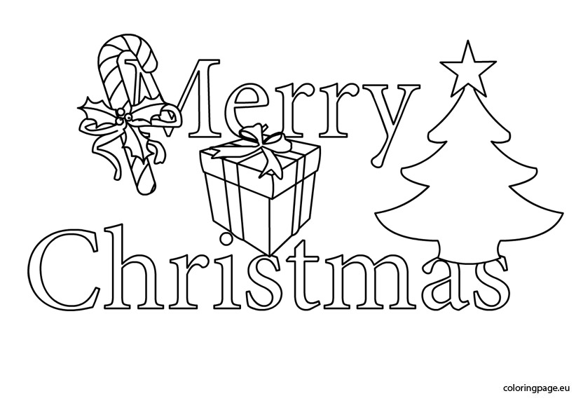 822x575 Black And White Christmas Pictures To Color Merry Christmas