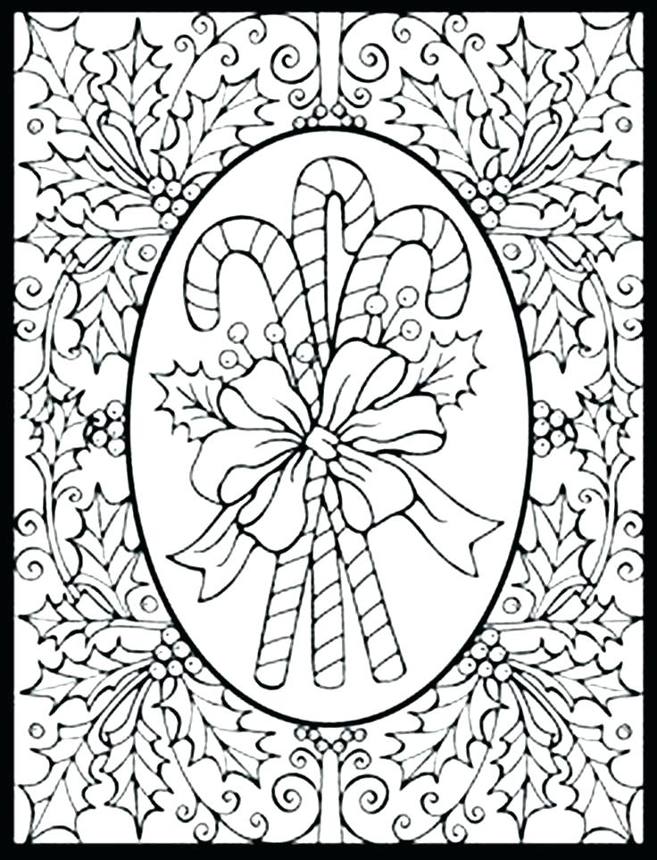 736x963 Christmas Coloring Pages For Adults Adult Coloring Pages Holiday