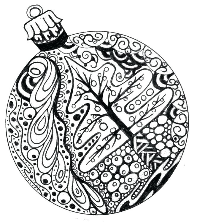 664x751 Adult Christmas Coloring Pages Usedauto.club