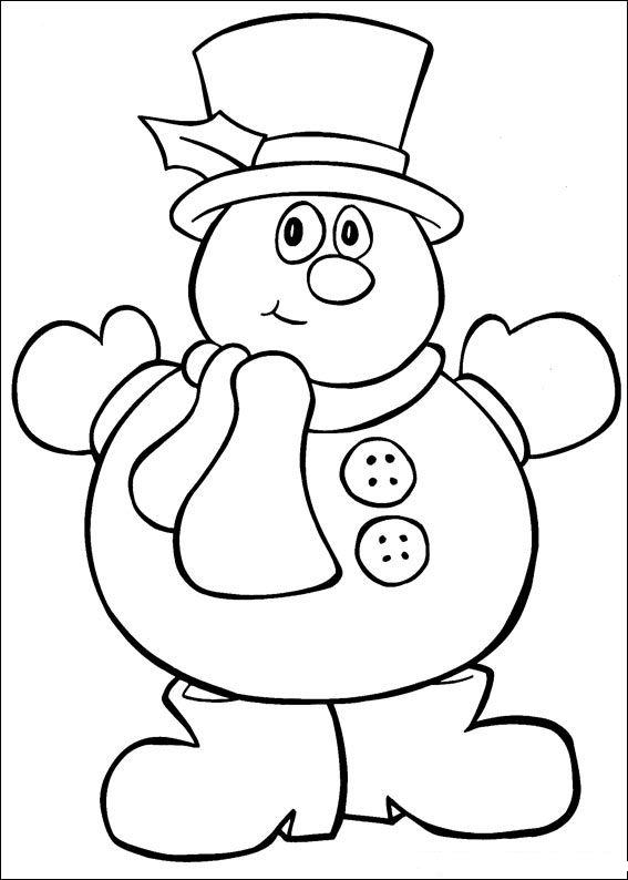 567x794 Christmas Coloring Pages Kids Christmas Color Pages For Kids