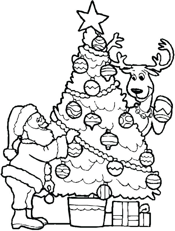 600x790 Christmas Coloring Pages For Middle School Color Bros