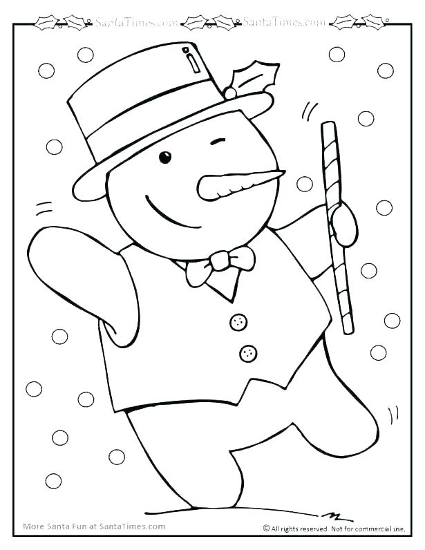 615x796 Snowman Coloring Pages Printable Snowman Coloring Pages Christmas