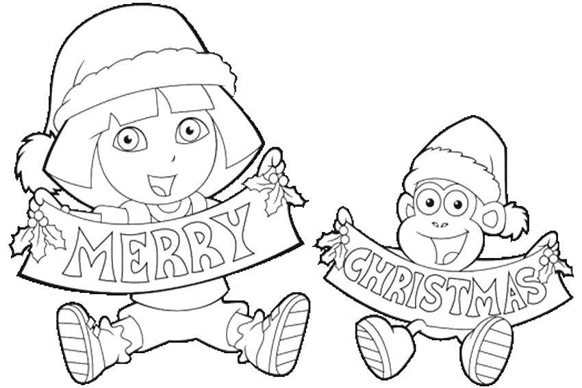 850x567 Christmas Coloring Pages Overview With Nice Coloring Pages