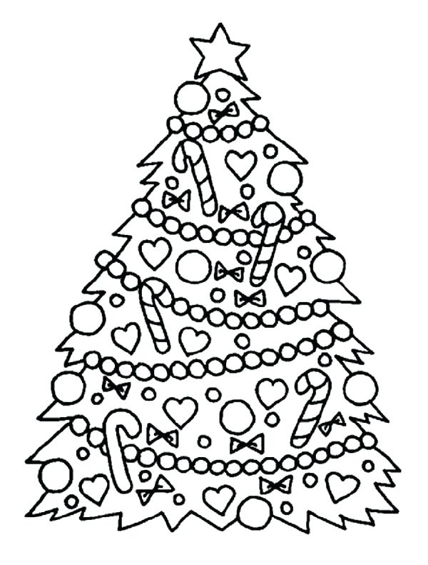 600x791 Chirstmas Coloring Pages Coloring Pages Outdoor Trees Merry