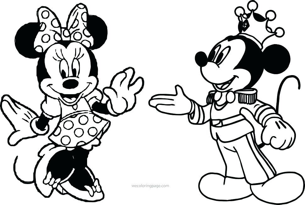 970x655 Mini Mouse Coloring Page Mouse Coloring Pages Large Size Of Mouse