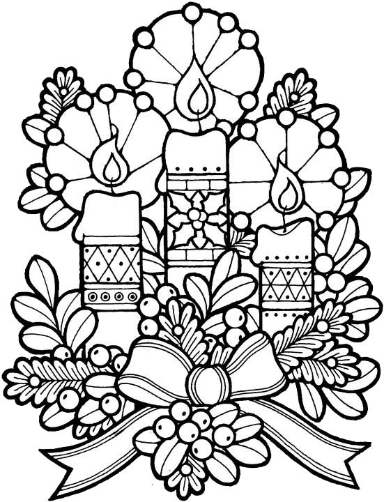 Christmas Coloring Pages Images