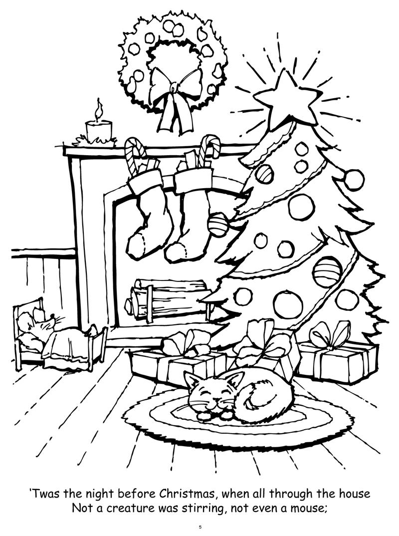 800x1074 Big Christmas Coloring Pages